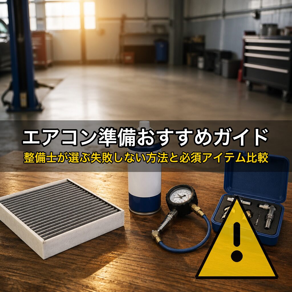エアコン準備おすすめガイド｜整備士が選ぶ失敗しない方法と必須アイテム比較
