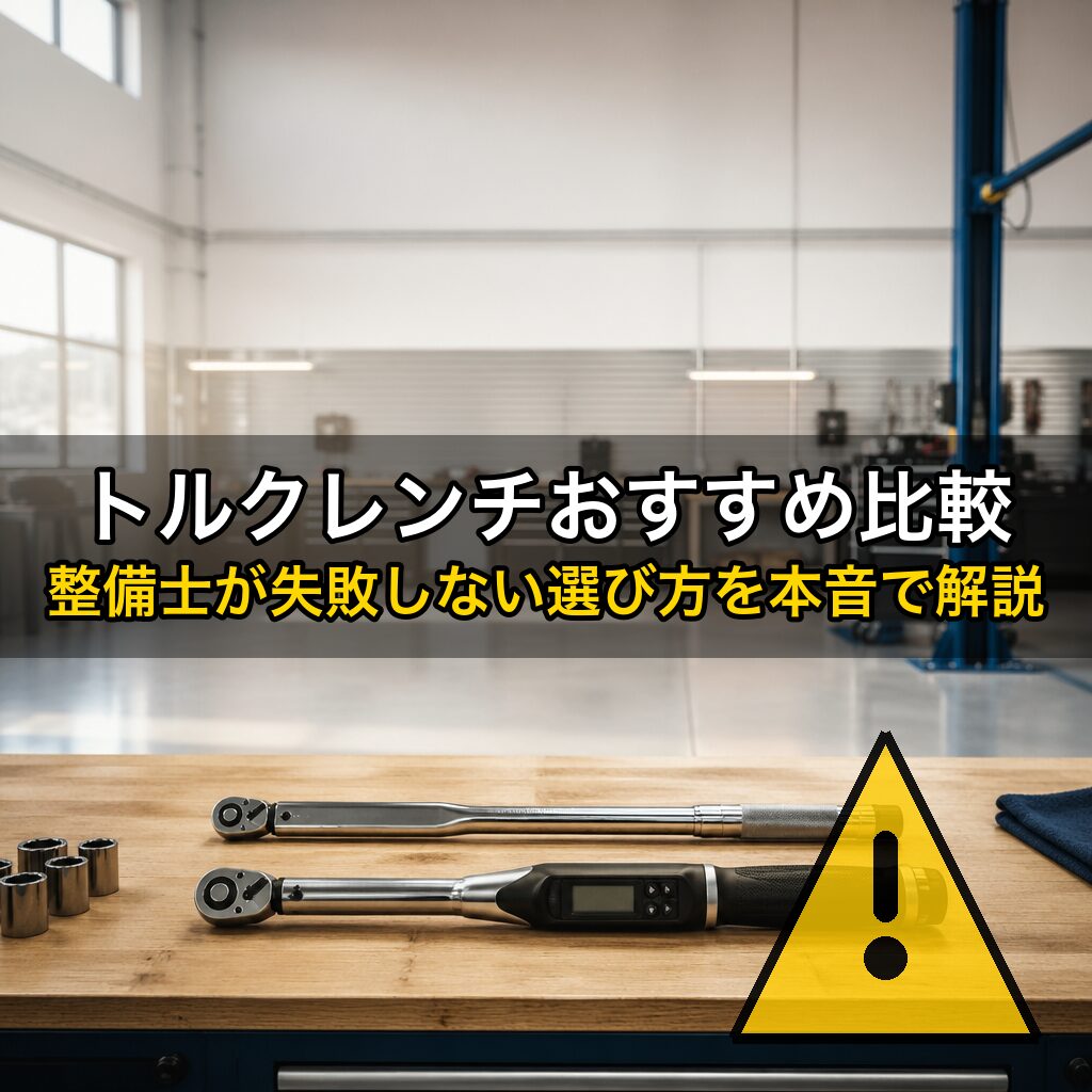 トルクレンチおすすめ比較｜整備士が失敗しない選び方を本音で解説