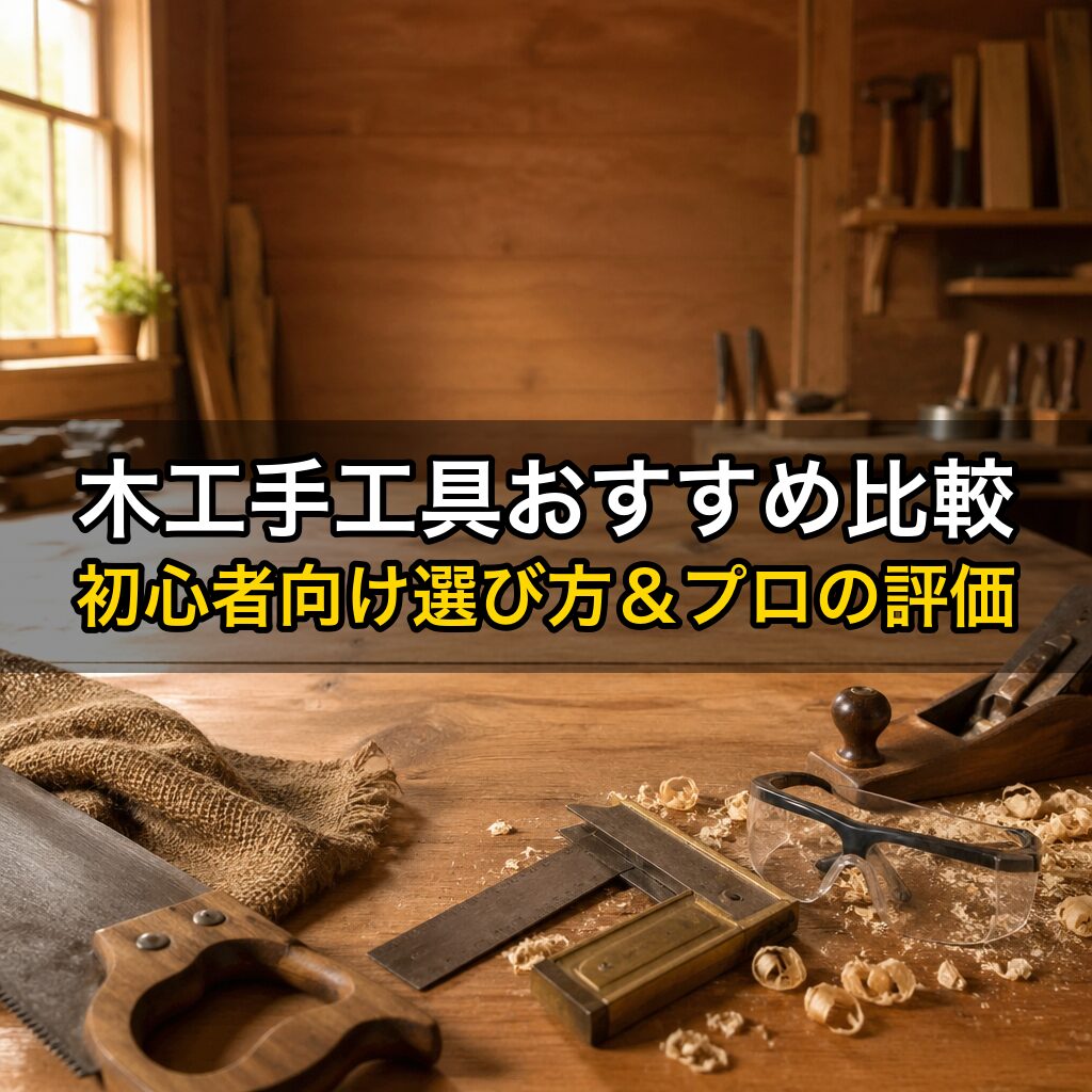 木工手工具おすすめ比較｜初心者向け選び方＆プロの評価