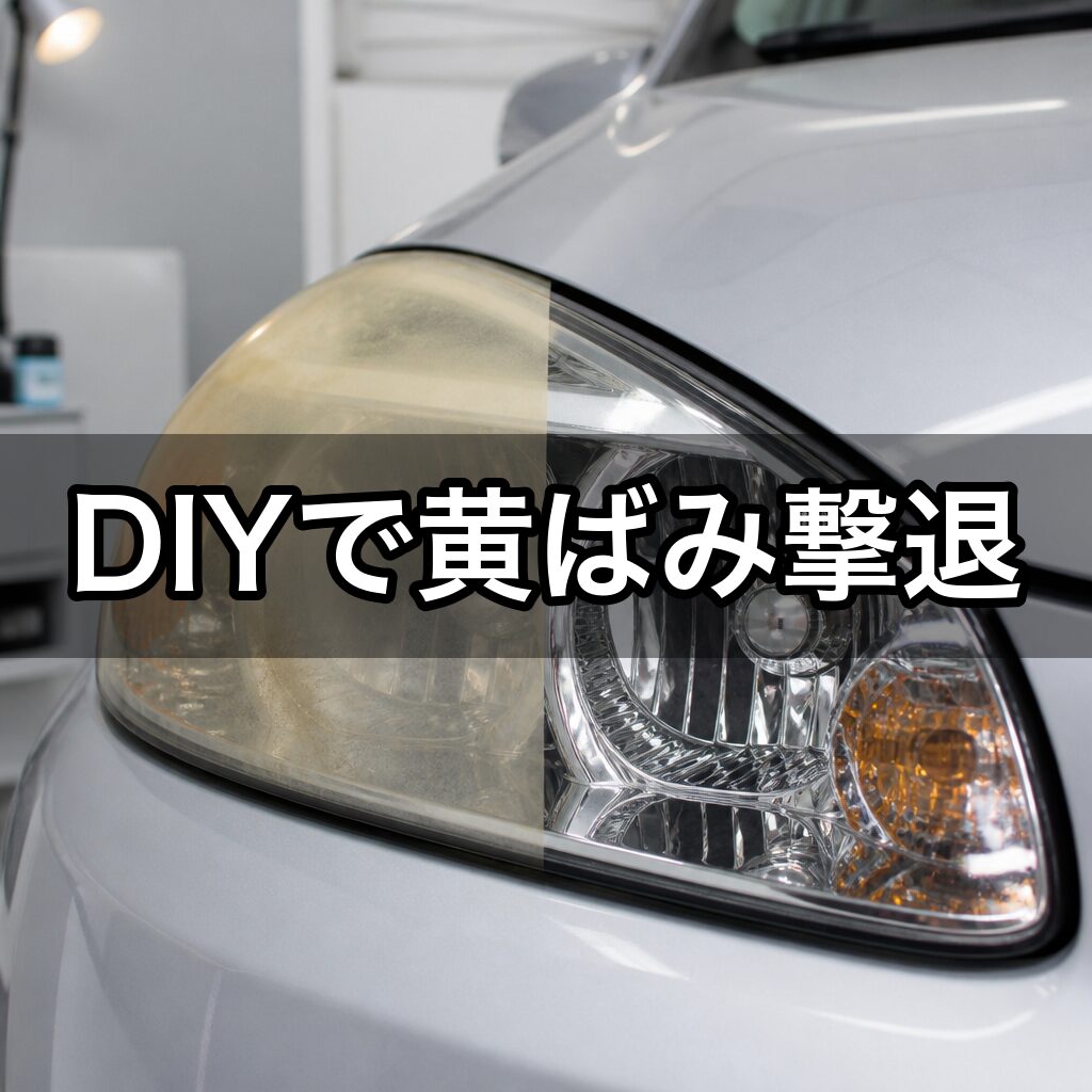 DIYで黄ばみ撃退