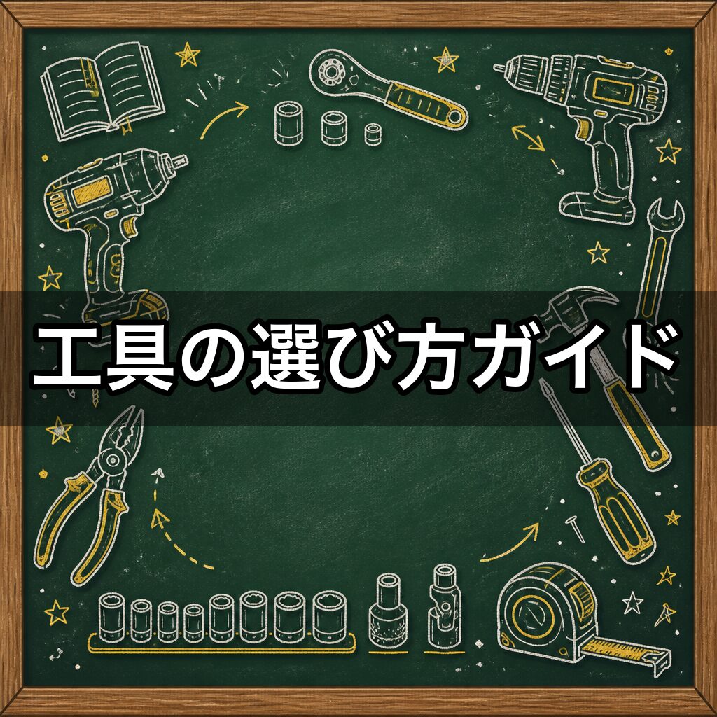 工具の選び方ガイド