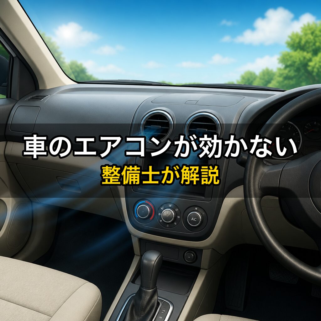 車のエアコンが効かない原因